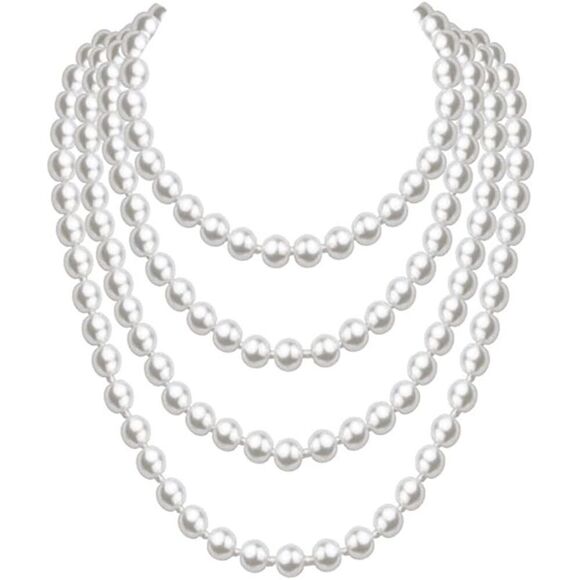 ✨ 6PCS 1920s Accessories Flapper Great Gatsby Vintage Retro Costume Set NEW main image 8
